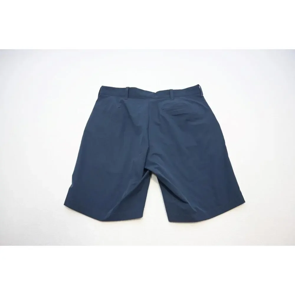 J Crew Golf Shorts Shorts Performance Wicking Stretch Blue Flat Mens‎ Size 30
